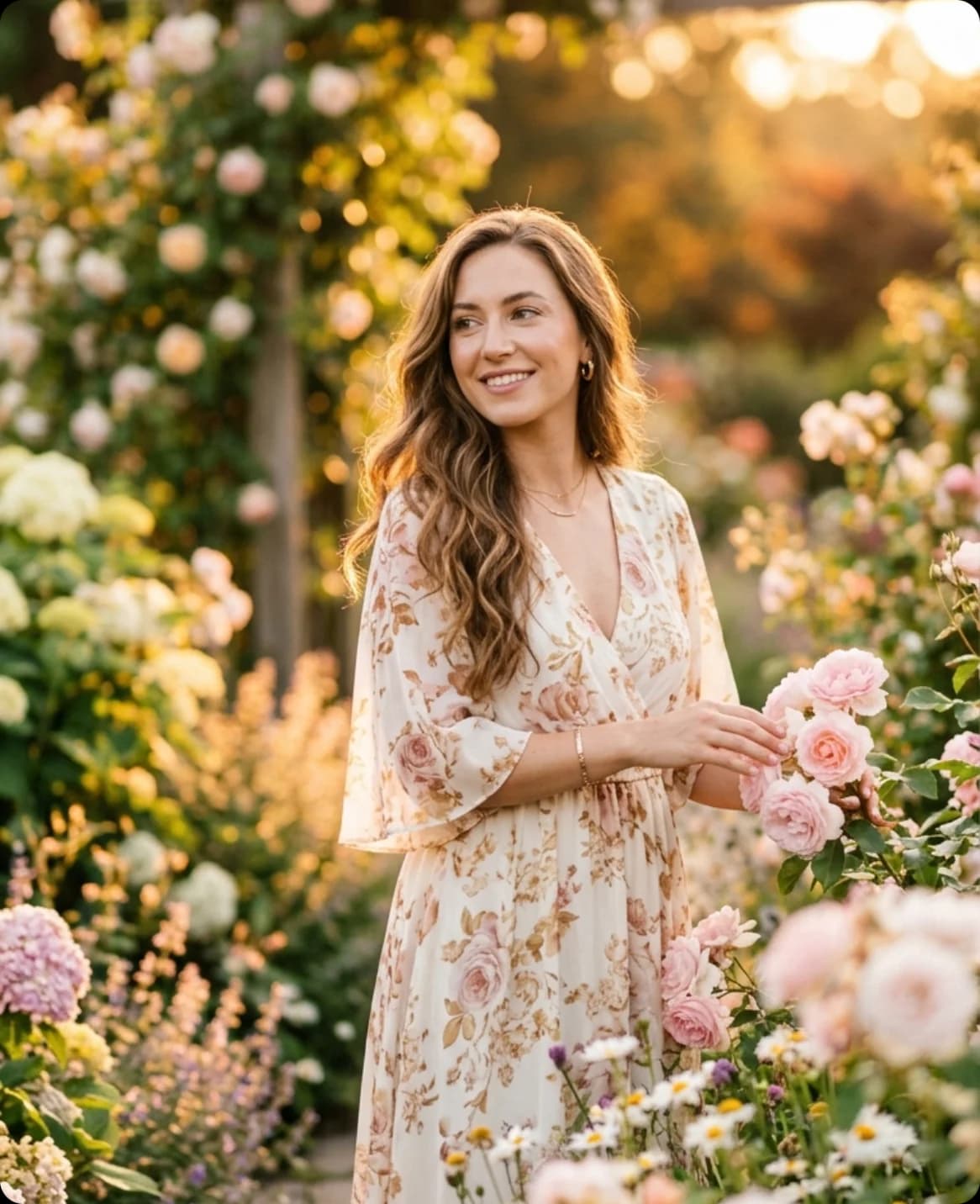 Generated AI portrait example