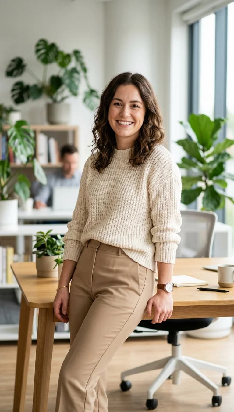 Generated AI portrait example